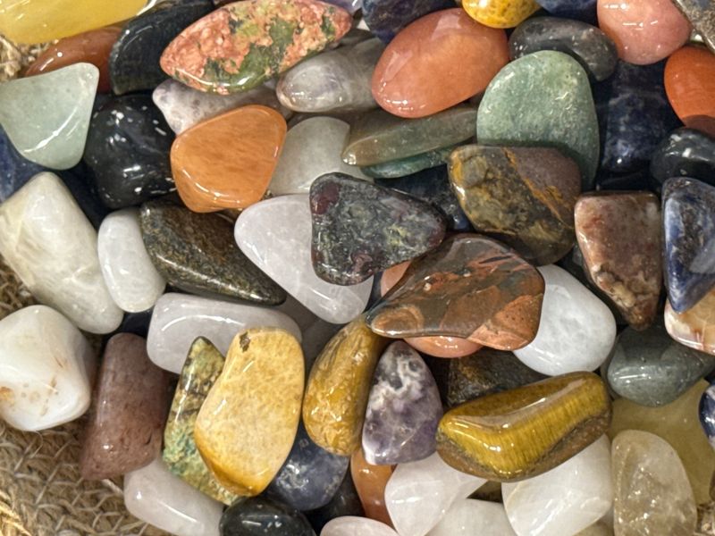 Afrikansk mix tumbles, medium