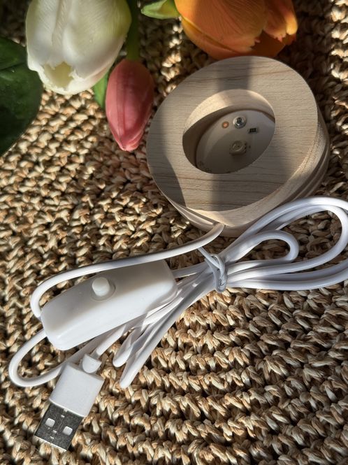 Hovedbilde LED-lampe flerfarge m/usb