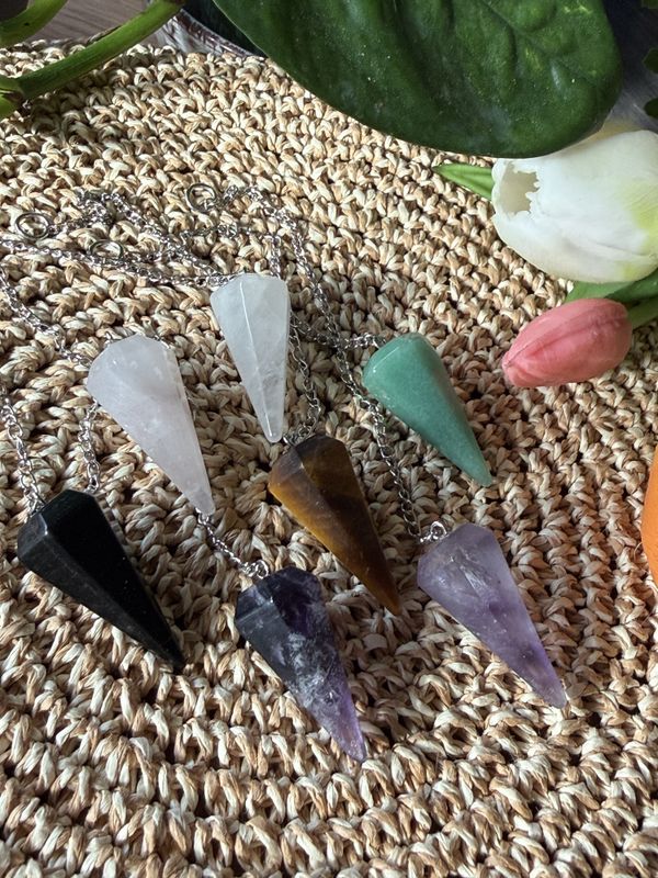 Fasettert pendel 15x35 mm