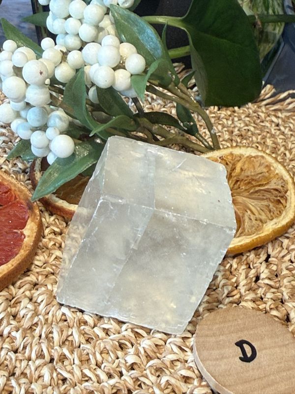 Optisk kalsitt 4-7 cm